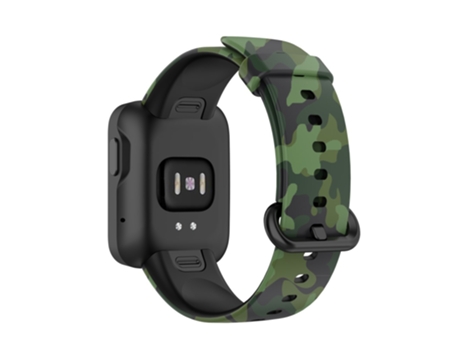 Correa de Silicona ajustable para Xiaomi Redmi Watch/Mi Watch Lite - camuflaje verde