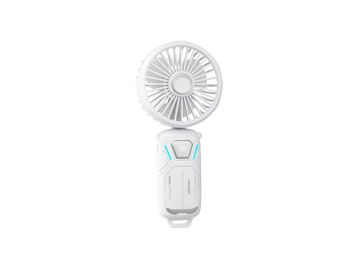 Ventilador Portátil Dobrável De Mão, Para Pescoço, Vento Forte, Pequeno, Ideal Para Escritório, Estudante, Dormitório E Uso Ao Ar Livre