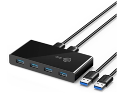 Usb 3.0 Switch 4 Portas CHRONUS HDMI1215-Y14 Negro
