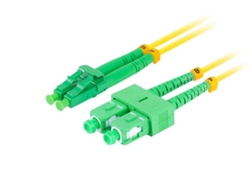 Cable De Fibra Óptica Lanberg Fo-sala-sd11-0010-ye Sc/apc A Lc/apc 1 M Amarillo