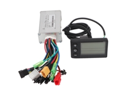 Kit De Control De Motor Sin Escobillas Para Bicicleta Eléctrica De Onda Sinusoidal Con Panel S866 17a 24v-48v 250w-350w