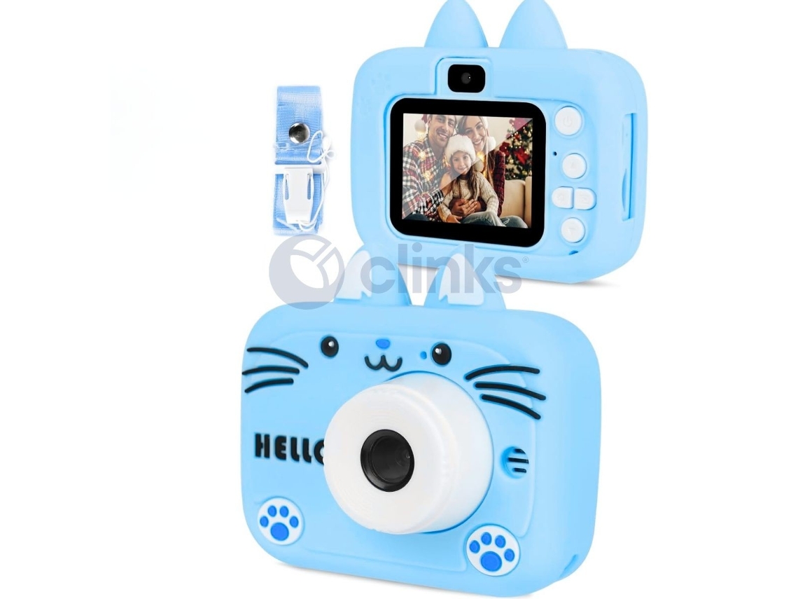 Cámara infantil Nice Kitty Azul CLINKS