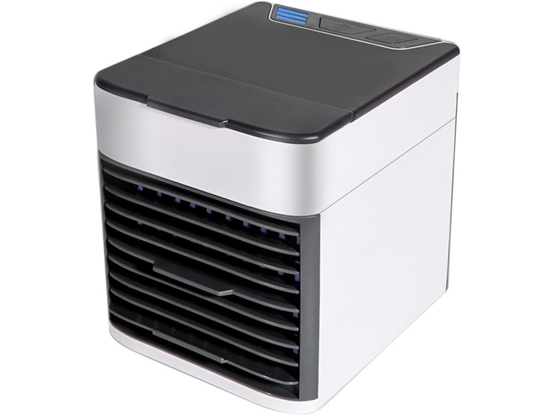Ventilador De Escritorio Usb Mini Portátil Doble Propósito Ventilador Aire Refrigeración Para Coche Hogar