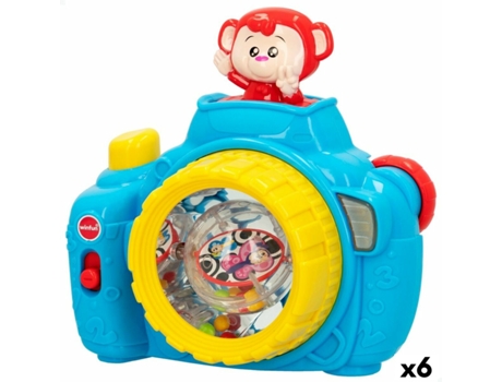 Cámara de fotos infantil WINFUN Azul 17 x 16,5 x 8 cm (6 Unidades)