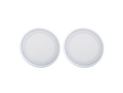 Rejilla Metálica Redonda Decorativa Para Altavoz De 6,5/8 Pulgadas Para Audio De Coche (2 Unidades)