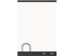 Pizarra Blanca REXEL (430x580mm - Magnético: Sí)