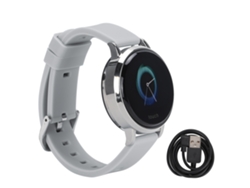 Pulsera Inteligente Ip68 Resistente Al Agua, Podómetro, Monitor De Frecuencia Cardíaca Y Presión Arterial, Color Gris