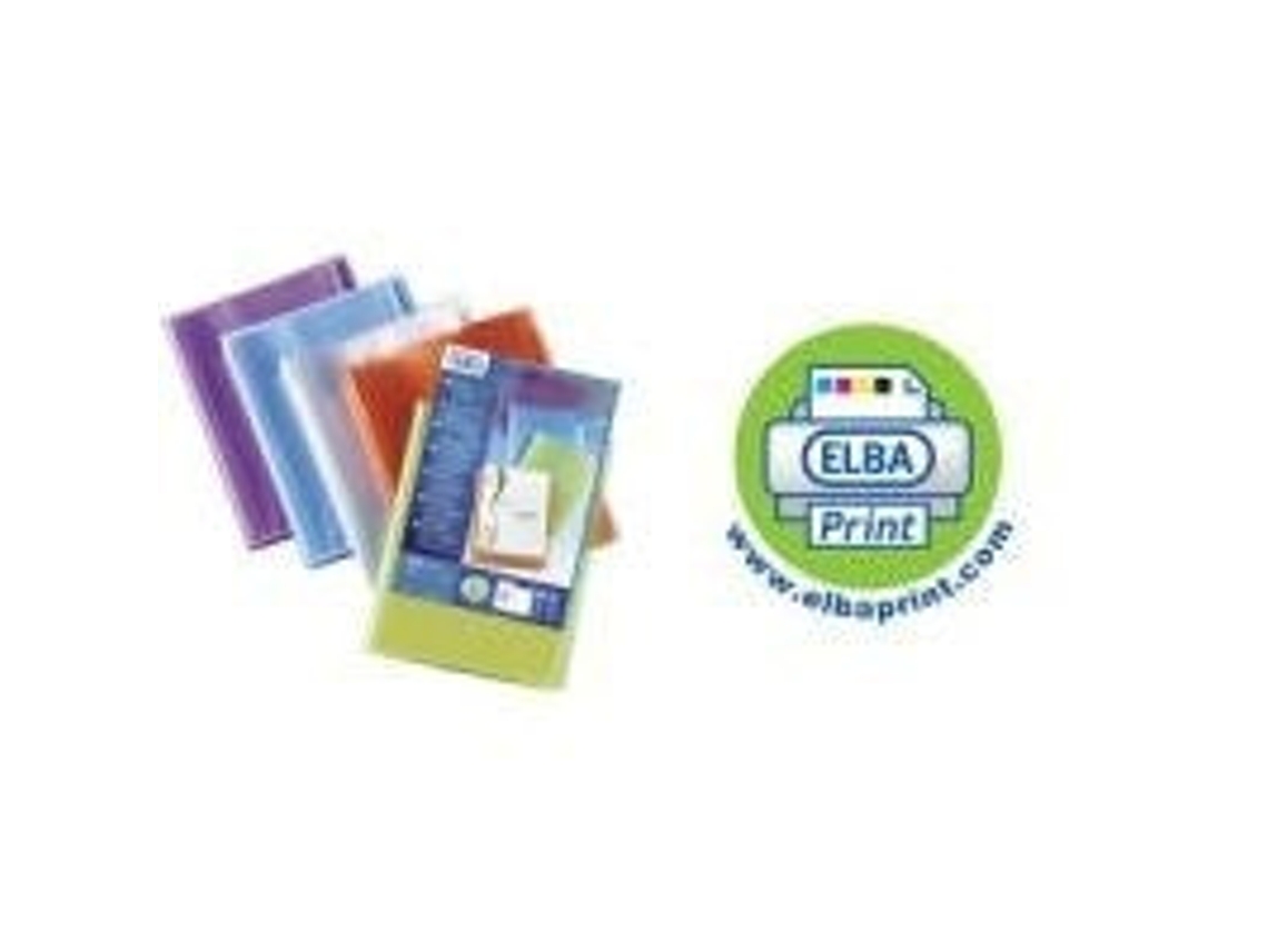 Präsentations Sichtbuch Polyvision, 20 cajas, color din a4, aus pp, 0,7 mm, transparente elba (054034 17)