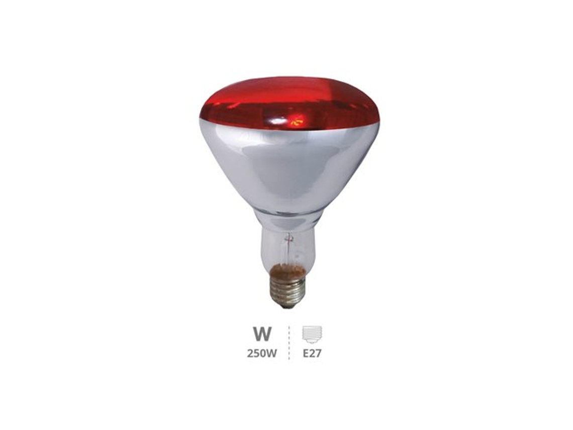 Lámpara infrarroja Ø125mm E27 Máx. 250w Gsc