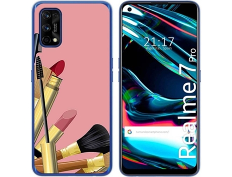 Carcasa Realme 7 Pro TUMUNDOSMARTPHONE Brochas Multicolor