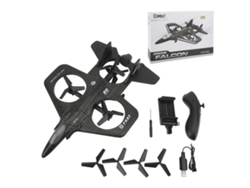 Avión Teledirigido X66swf Con Cámara Wifi De 4 Ejes Y 2,4 Ghz (1080p) Para Niños A Partir De 14 Años.