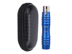 Preamplificador De Micrófono Dinámico Xlr Profesional De 48 V Con Reducción De Ruido Para Mezclador Y Karaoke.