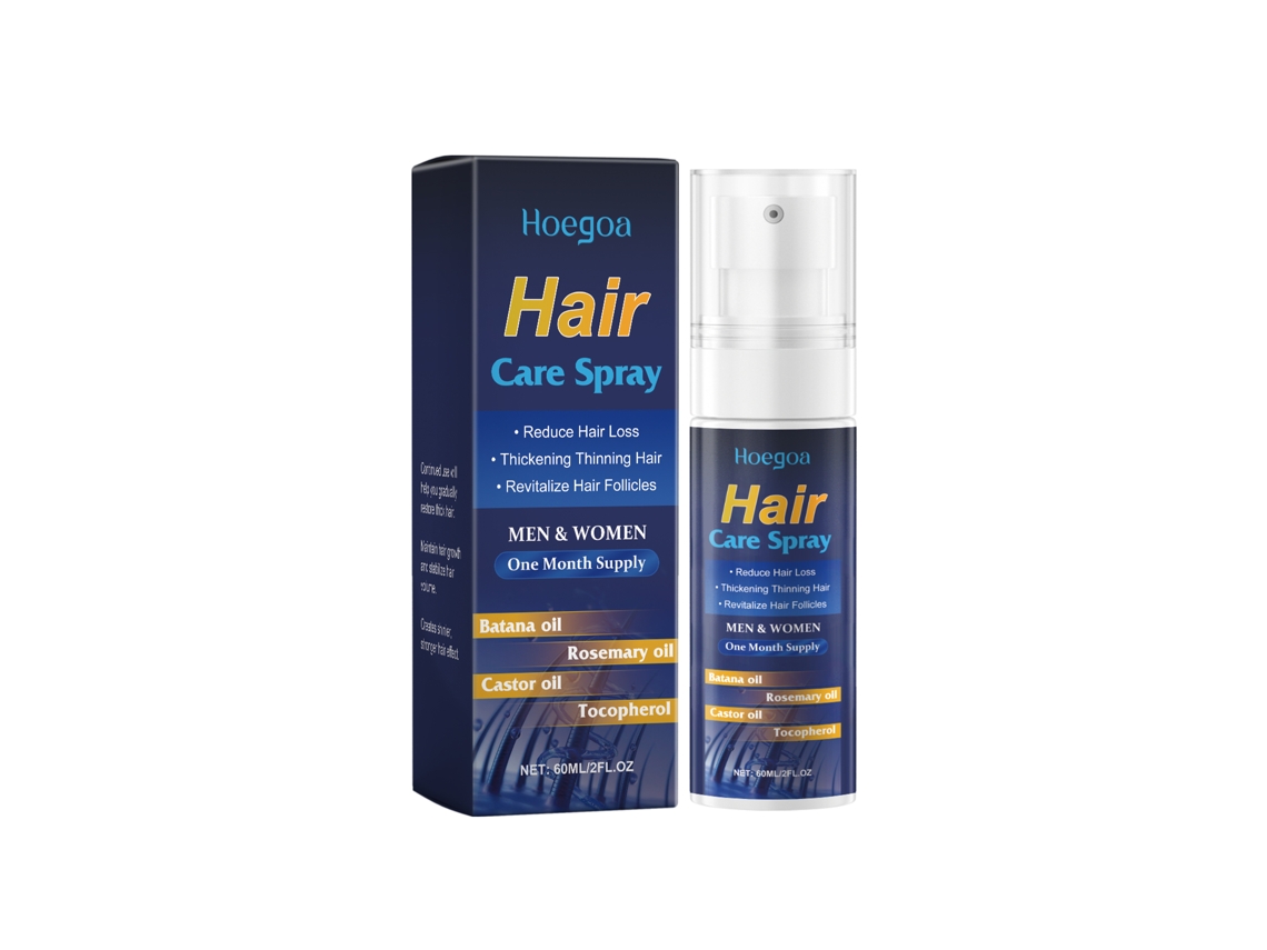 Spray eficaz para el crecimiento rápido del cabello