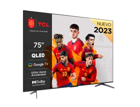 TV TCL 75C649 (QLED - 75'' - 189 - 4K Ultra HD - Smart Tv)