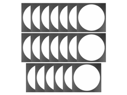 20 hojas de papel de montaje para pintura. ALLINLESS