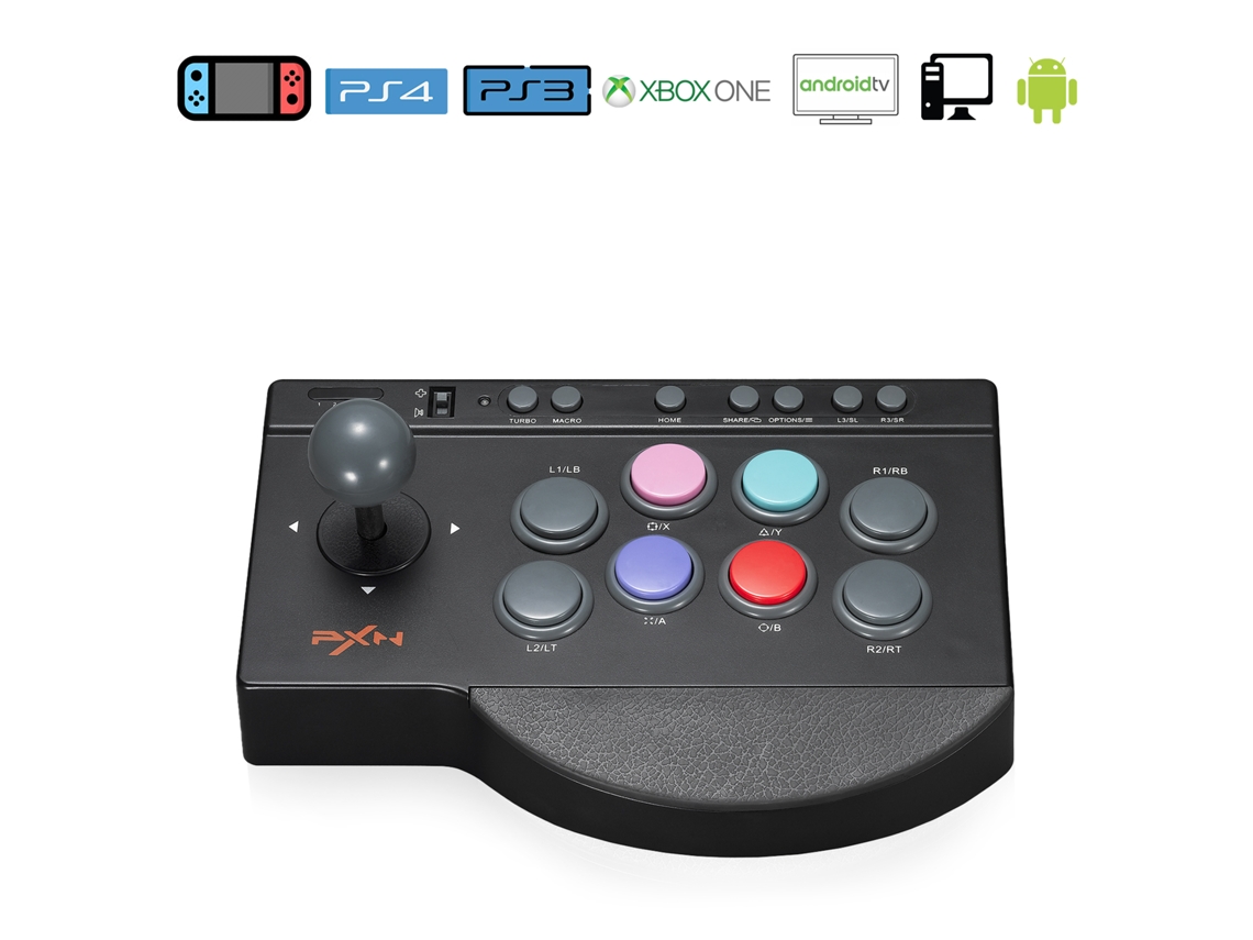 Joystick de control arcade para PS3, PS4, Xbox One, PC y Android.