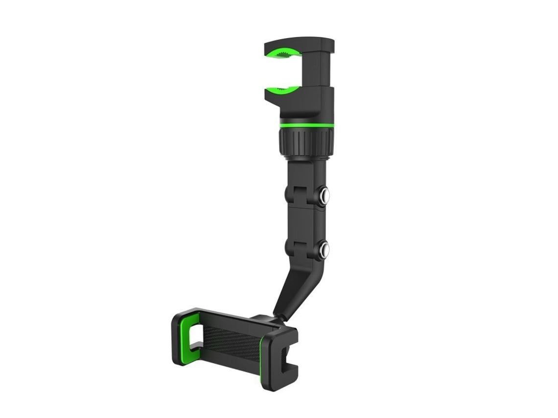 Soporte Eifson Para Celular Con Clip Ajustable Para Espejo Retrovisor Del Coche Y Rotación De 360 Grados (verde)