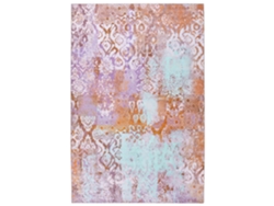 Tapete Oriental De Tecelagem Plana Beliani Zenvira De Poliéster Multicolor 200x300