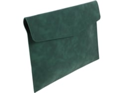 Carpeta De Archivo A4 De Piel Sintética Verde, Portadocumentos Portátil