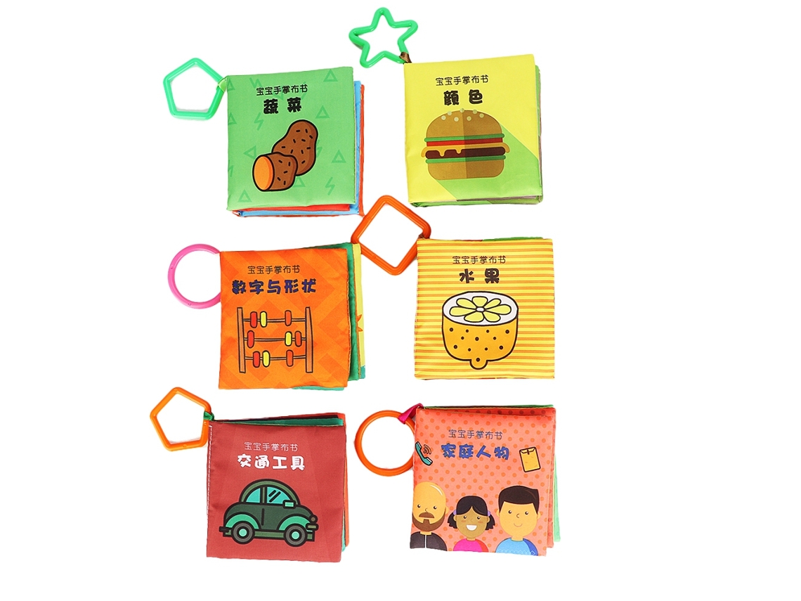 Jinwei-libro De Tela Educativo Para Niños, Juguete Didáctico Y Entretenido Para Bebés Y Niños Pequeños