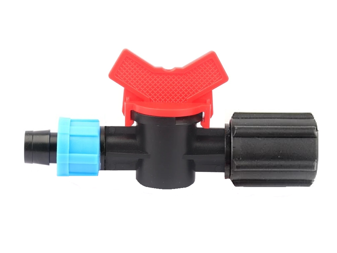 Válvula de paso cinta de riego por goteo 16mm x 1/2 rosca hembra Oferta exclusiva GNCGARDEN