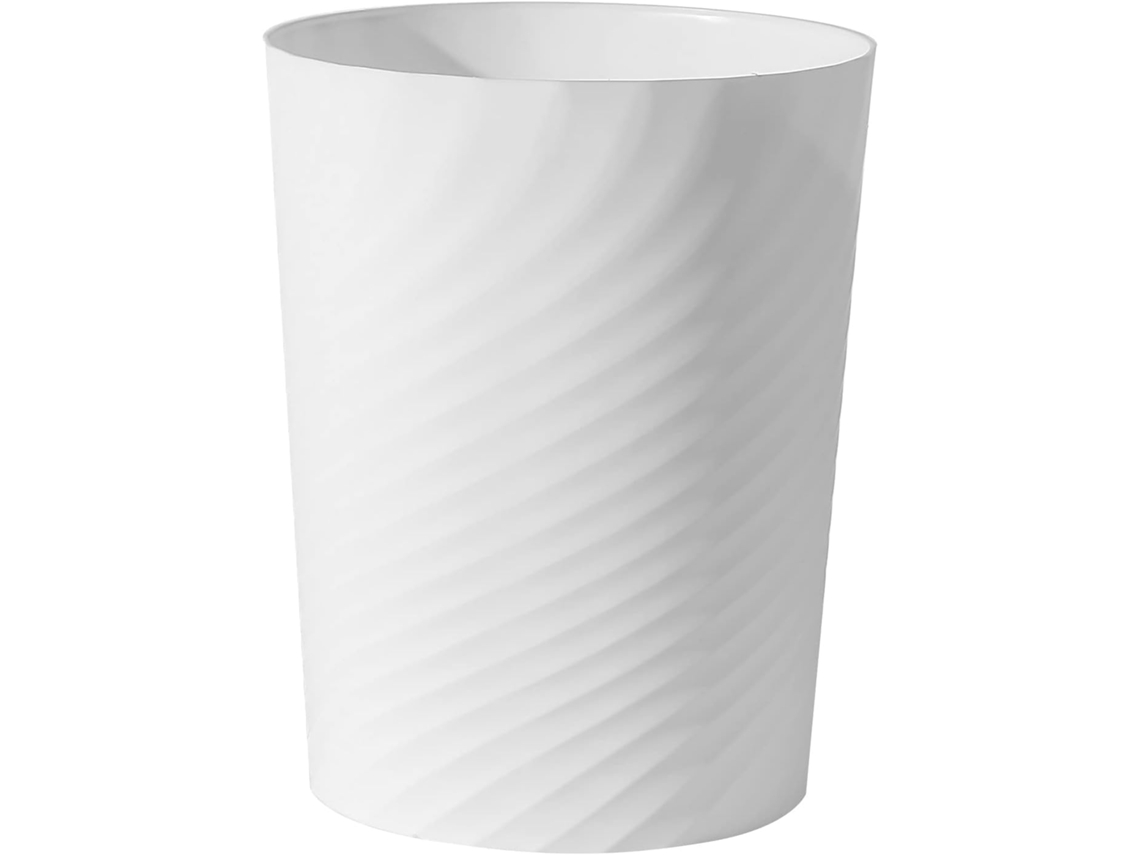 Papelera compacta, material de primera calidad, pequeña papelera de reciclaje con diseño amigable para baño, cocina, oficina, dormitorio (