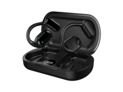 Ganchos para la oreja, accesorios para auriculares, antideslizantes, diseño ergonómico, ajuste cómodo Rosewell (negro)