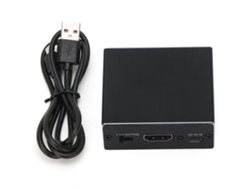 Extractor De Audio Hdmi 4k Con Divisor Rca Spdif, 3 Modos De Audio Pass 2.0ch 5.1ch, Abs