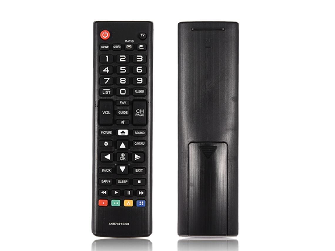 Mando A Distancia De Repuesto Para Televisor Lg Akb74915304, Abs Negro, 10 M, Pilas Aaa.