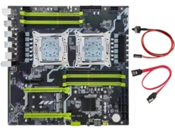 Placa Base X992d3 X99 Con Doble Zócalo Lga2011-3, 8x Ddr3, Soporte Para Gigabit Ethernet, M.2 Nvme