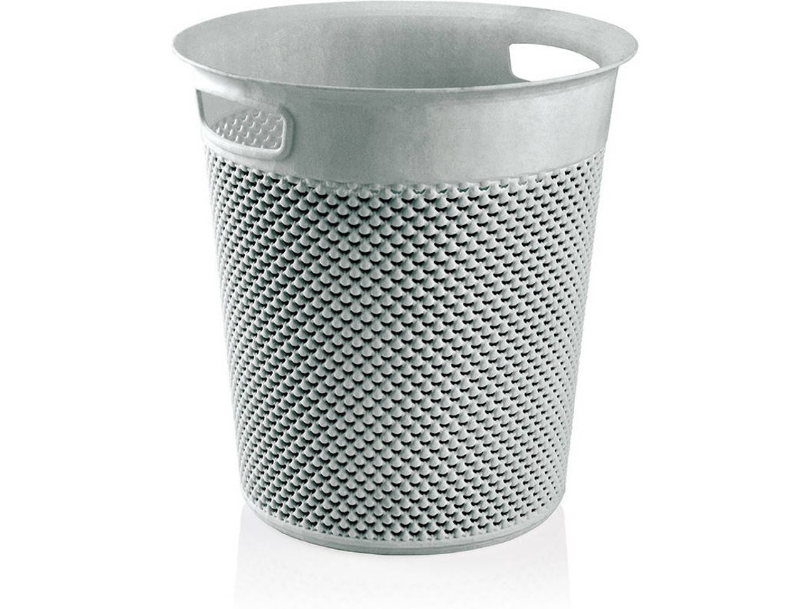Cesta Redonda Mediana 7h HOUSE Gris 12 Litros