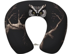 Almohada Viaje Espuma Viscoelástica Poliéster, Felpa Fácil Soporte, Ajustable Plegable: