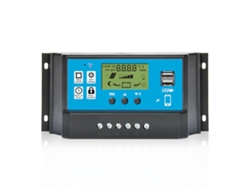 Controlador De Carga Solar Pwm Con Pantalla Lcd Y Temporizador, 12v 24v 60a