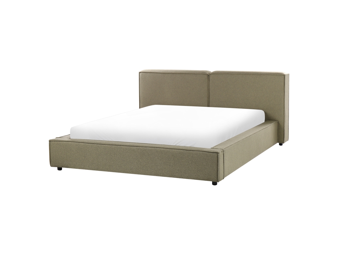 Cama con Somier Linards BELIANI Verde (210x242x88)