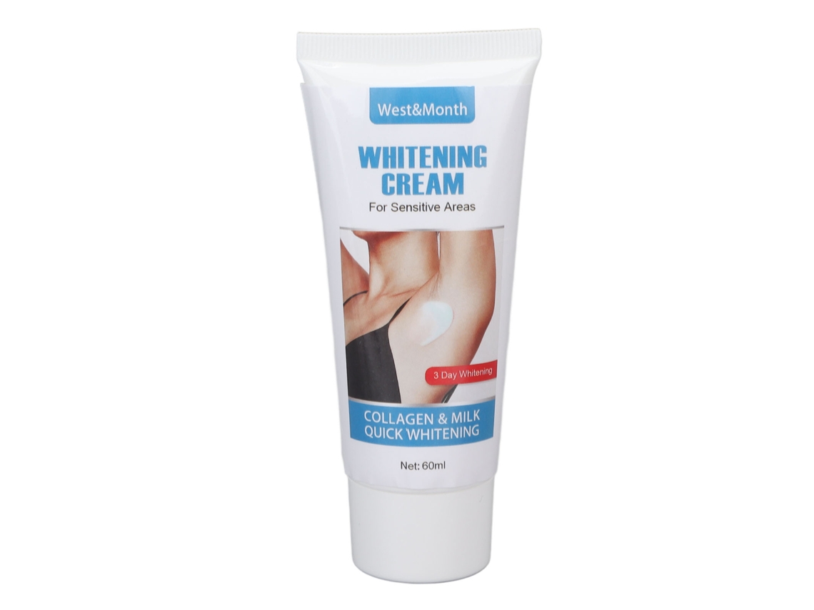 Crema Iluminadora De Piel 60ml Para Axilas Y Zonas Privadas - Blanquea, Repara Y Hidrata Piel Sensible