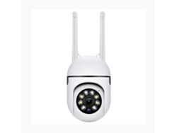 Cámara De Vigilancia A7 1080p Con Visión Nocturna (blanca)