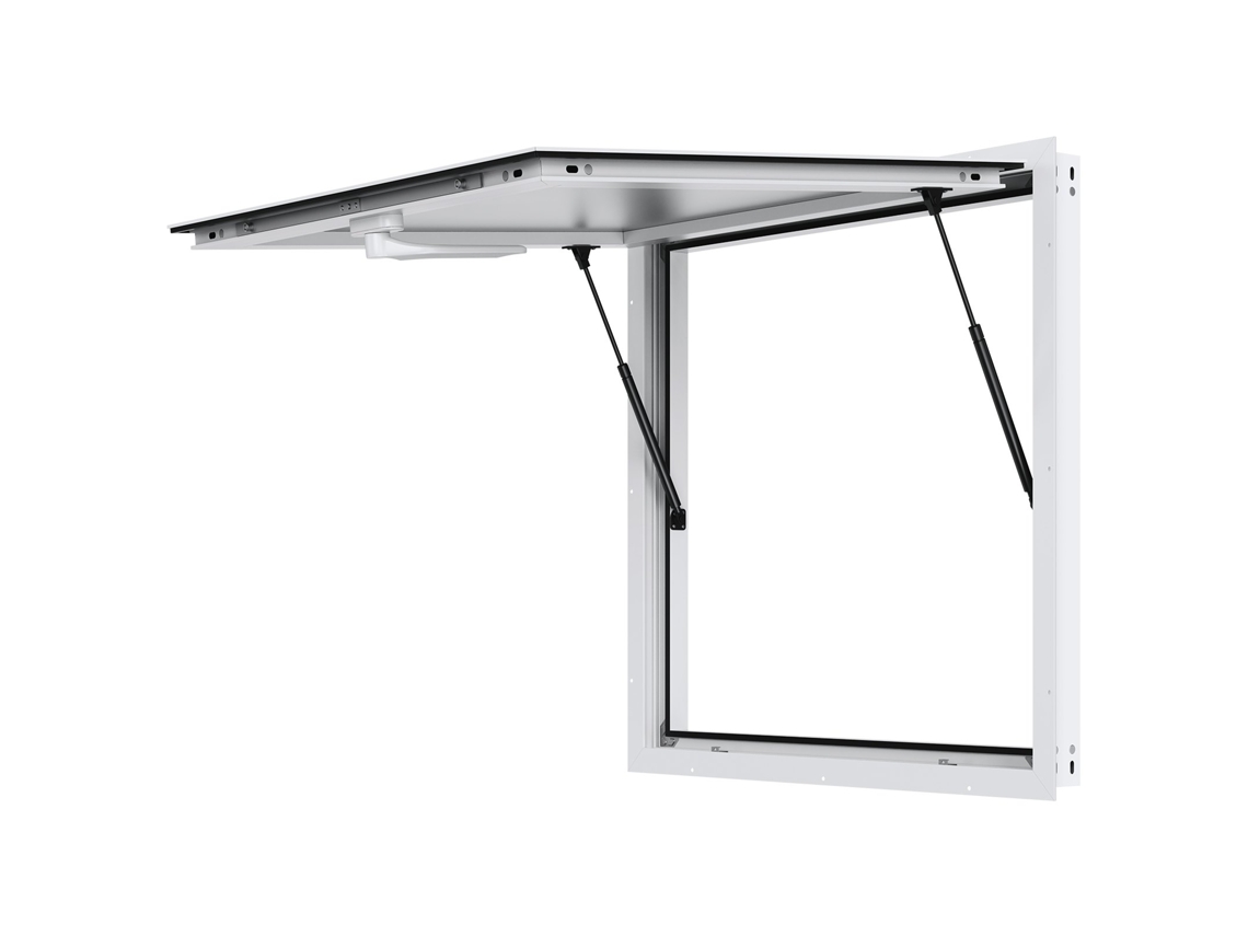 Toldo Vevor para tiendas de alimentación con ventana para camiones, 943 x 943 x 80 mm