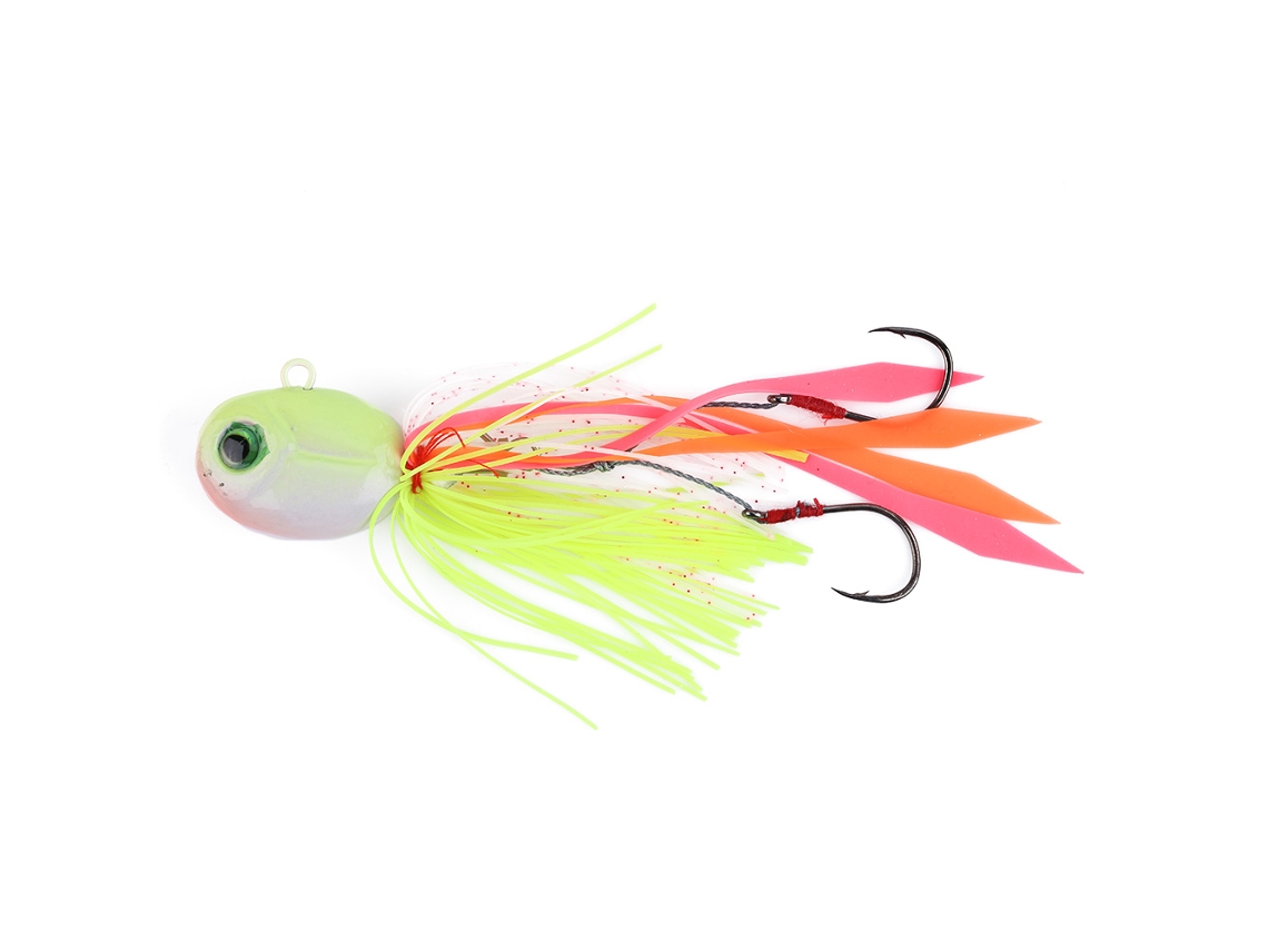 Cebo Lure Anti-enredos Agua Salada Agua Dulce Cabeza De Plomo Universal Calamar Borla Falda Cebo