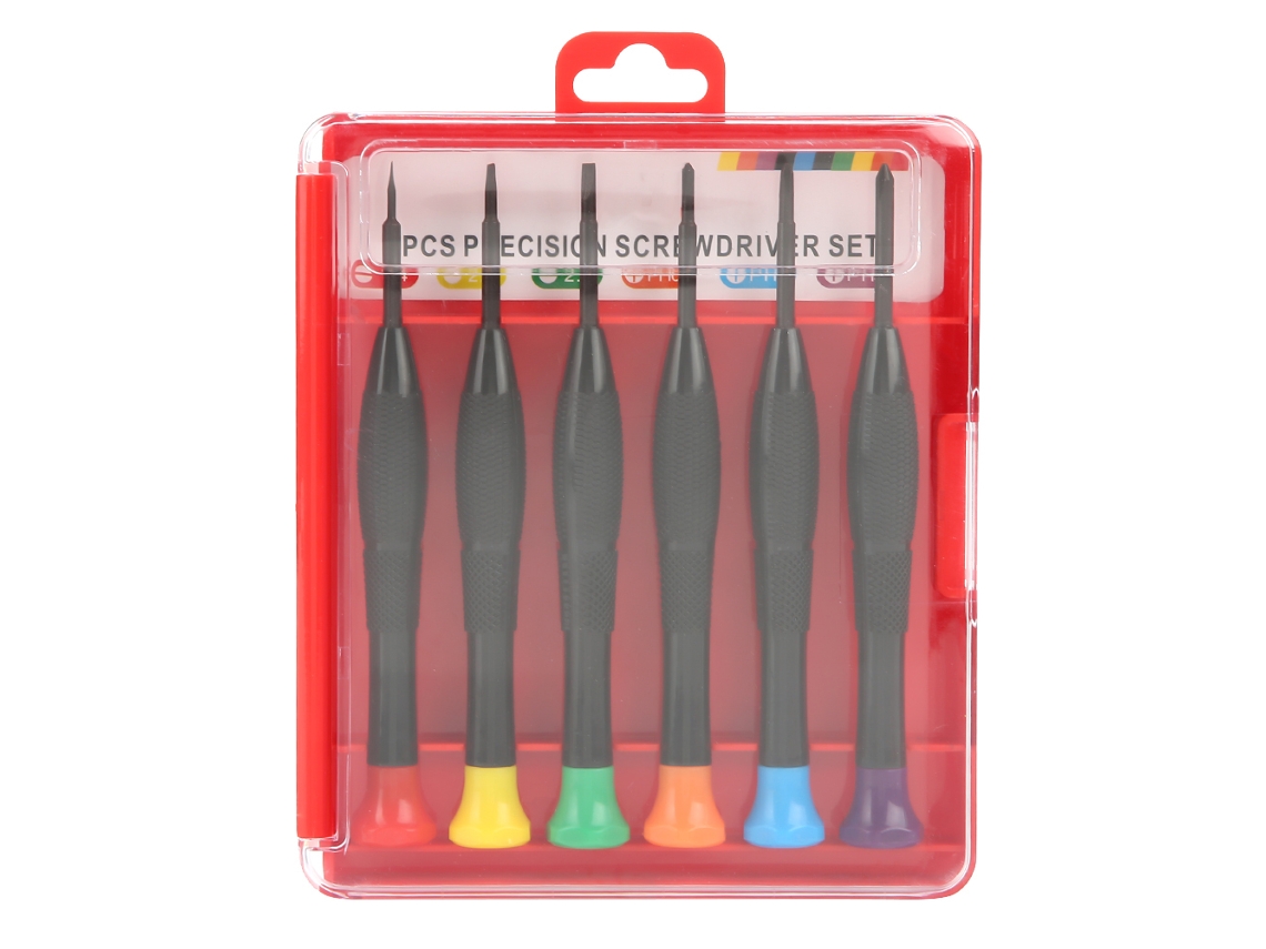 Sw-6309b Kit De Destornilladores De Precisión 6 En 1 Para Reparación De Teléfonos Móviles Y Tabletas