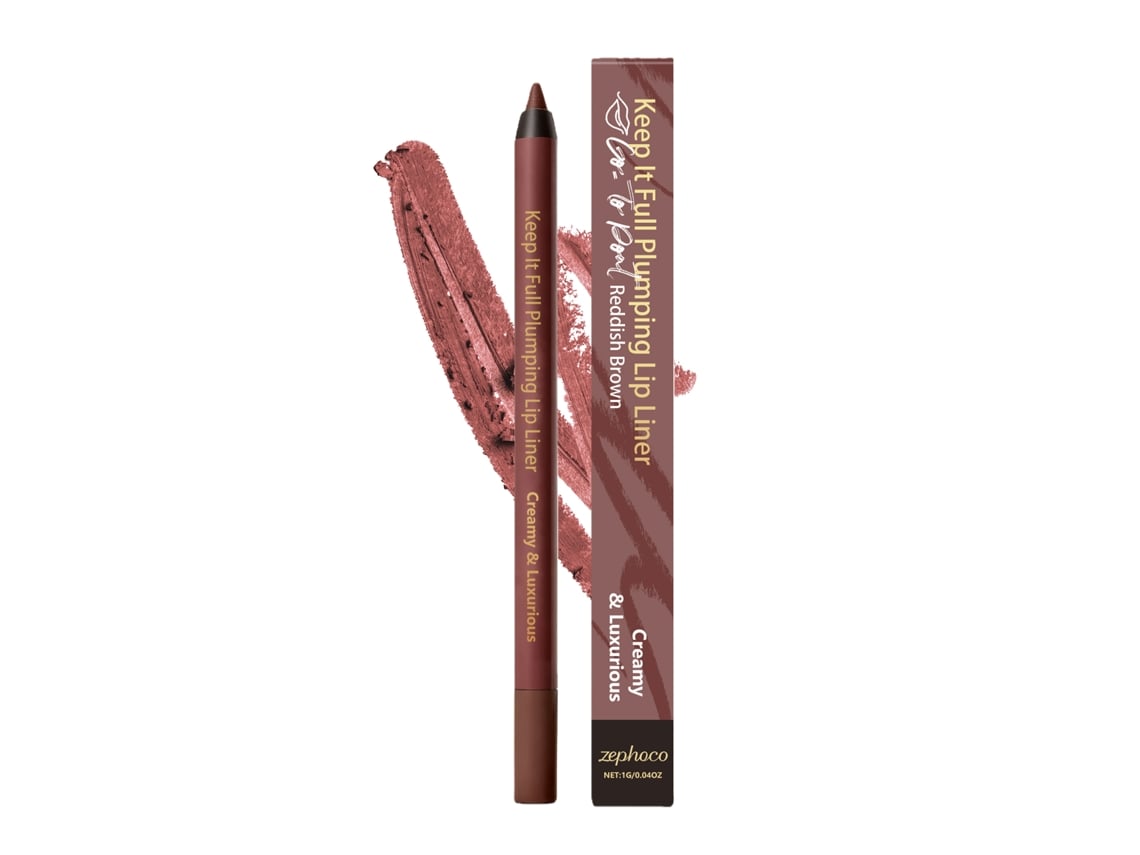Lápiz delineador de labios marrón rojizo