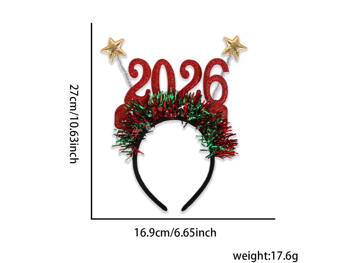 Tiara navideña con cuernos, brillante accesorio navideño, ideal para fiestas, cosplay y uso diario Aeuzwr (estilo 17)