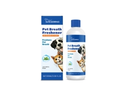 Refrescante bucal ingerible para mascotas