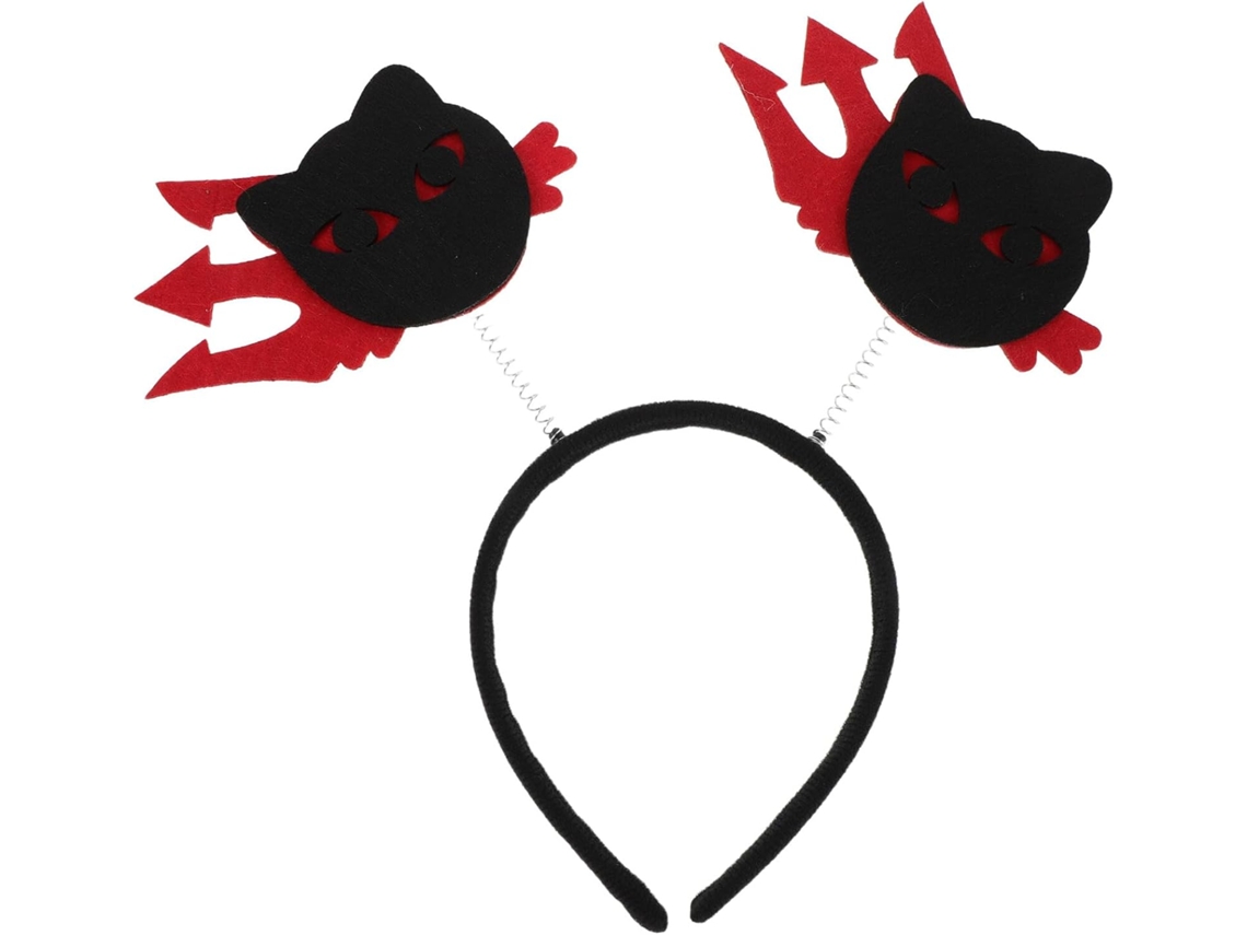 3pièces Serre-tête Chat Negro Pour Halloween Lot De Accessoire Coiffure Diadema Maléfique Adapté A
