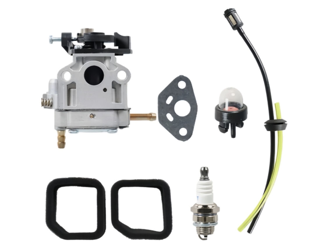 Kit de piezas de carburador para cortadoras de césped de 52 cc, 49 cc y 43 cc