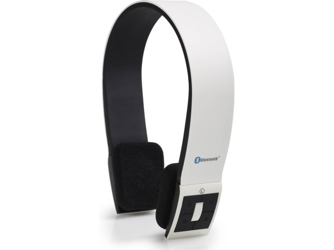 Auriculares Bluetooth AUDIOSONIC HP-1640 (On Ear - Micrófono - Blanco)