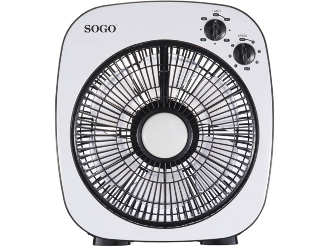Ventilador de Suelo SOGO VEN-SS-21125 (3 velocidades - 45 W - Diámetro 25 cm)