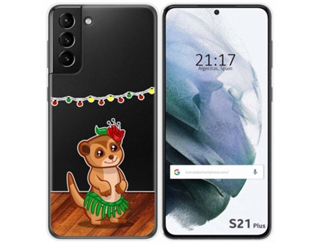 Carcasa Samsung Galaxy S21+ Plus 5G TUMUNDOSMARTPHONE Dibujos Transparente Multicolor