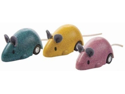 Ratón en Movimiento PLAN TOYS Madera