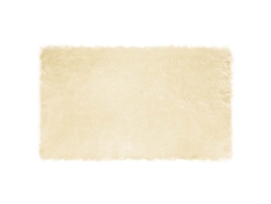 Vidaxl Alfombra De De Oveja Sintética Tafalla Crema 100 X 200 Cm