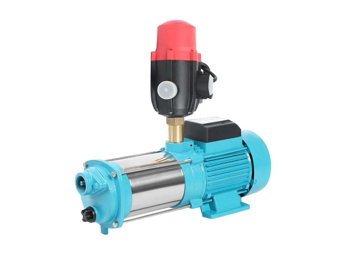 Bomba centrífuga con potencia 1300w y caudal máximo 4000 L/h, 220/230v, color azul, EU OEM.